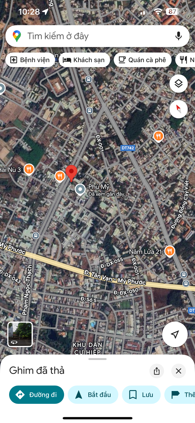 Mt kinh doanh Phạm Ngọc Thạch-Phú Mỹ (phường Bình Dương-TP.HCM) 1800m2 làm xây j cũng đẹp giá êm