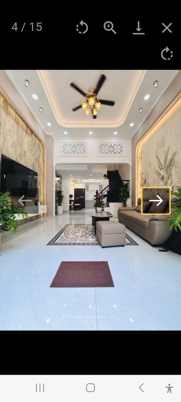 Nhà hẻm xe hơi , 40m2 , 4 lầu , Bình Thạnh , gia 10.7 tỷ .