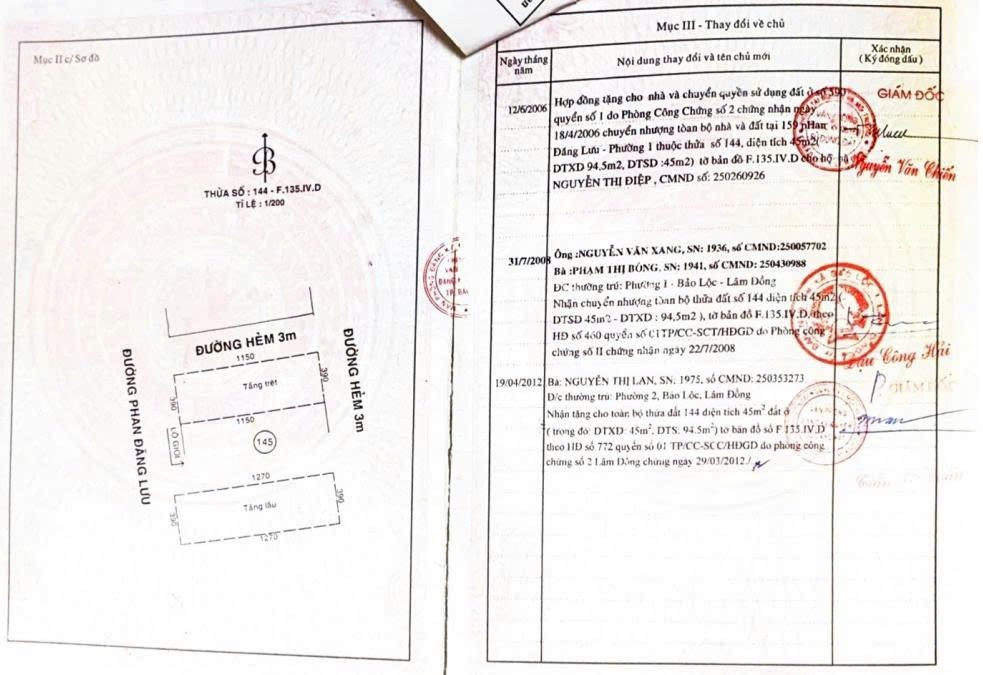 NHÀ ĐẸP – GIÁ TỐT  – CHÍNH CHỦ CẦN BÁN tại Số nhà 153 Phan Đăng Lưu, phường 1, Bảo Lộc, Lâm Đồng