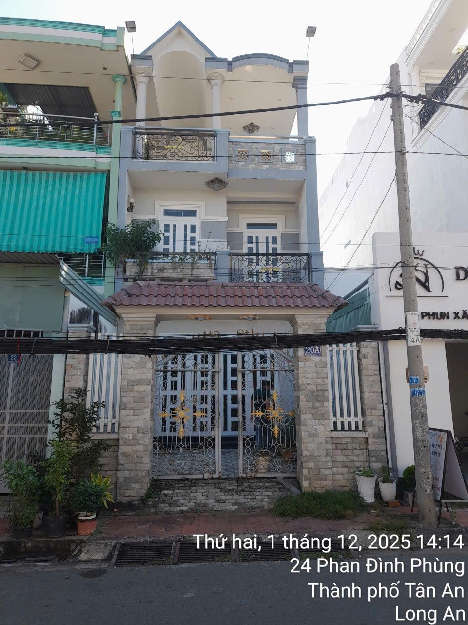 Bán nhà 162.1m² giá 6.5 tỷ Phường Long An