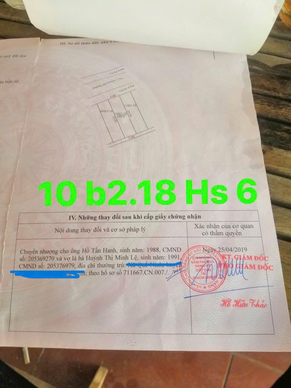 📌📌📌LÀM VIỆC TRỰC TIẾP GIÁ TỐT !!! Bán đất Phan Quang Định, xã Hòa Sơn