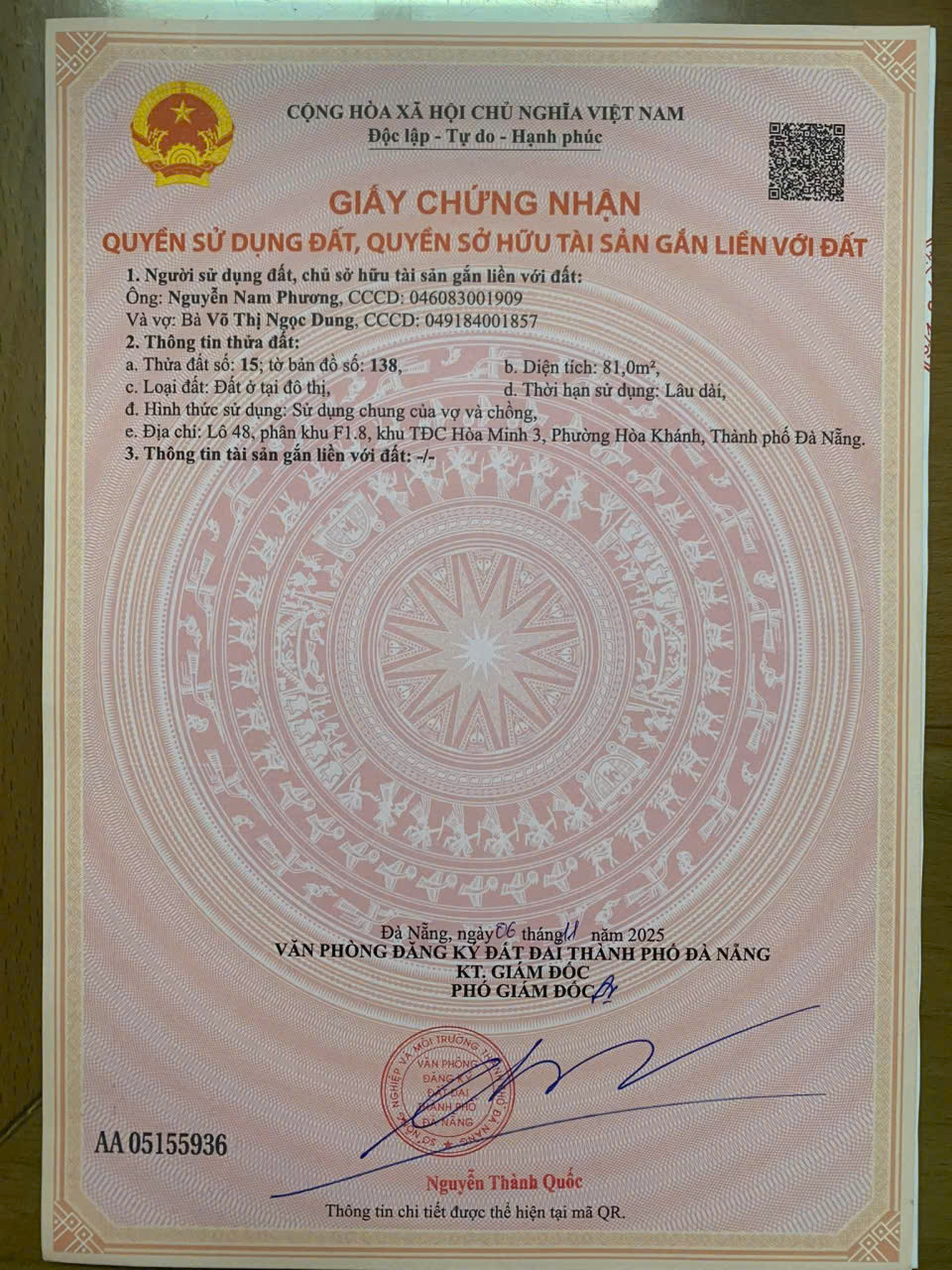 📌📌📌LÀM VIỆC TRỰC TIẾP GIÁ TỐT !!! ĐẤT PHAN THỊ NỂ GIÁ 6.8T