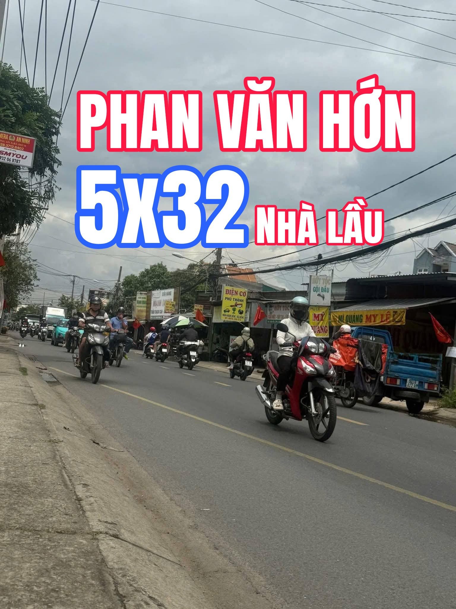 🔴Bán nhà lầu mặt tiền Phan Văn Hớn 5x32m~ 160m² giá 13.8 tỷ tại Xã Bà Điểm