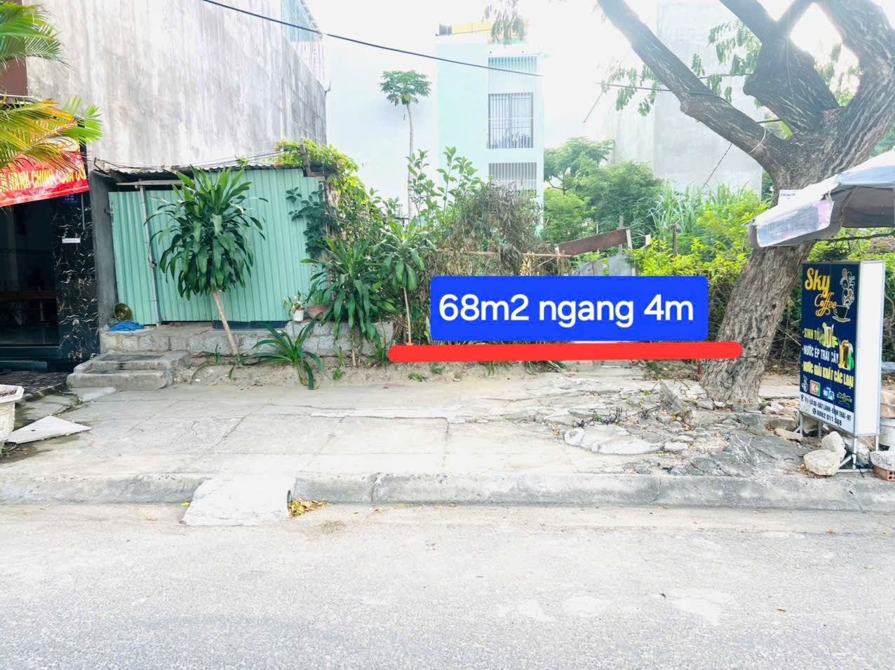Bán Đất 68m² thổ cư 68m² giá 3.85 tỷ tại Đường Phong Châu Xã Vĩnh Thái Thành phố Nha Trang Khánh Hòa