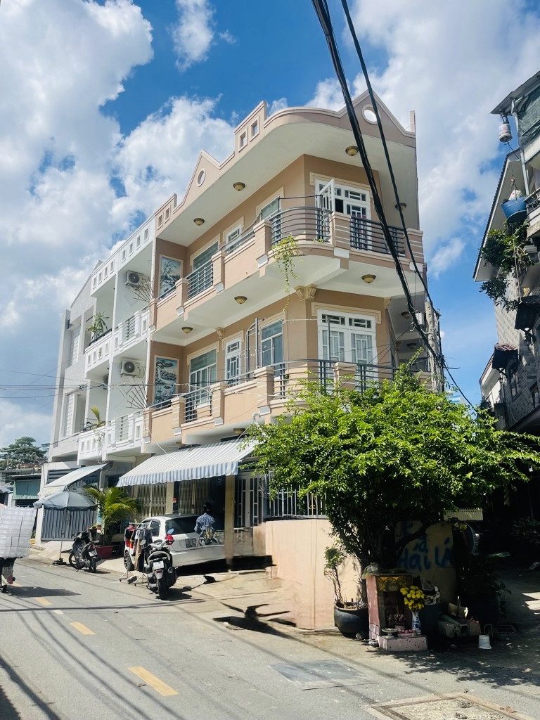 MẶT TIỀN ĐƯỜNG PHÚ ĐỊNH 2 MẶT TIỀN 3 TẦNG 5PN 6WC CHỈ 6,4 TỶ