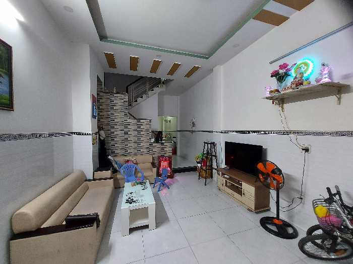 NHÀ 3 TẦNG HẺM XE HƠI 150 PHÚ ĐỊNH, P. 16, QUẬN 8, 60M2, 4PN, GẦN Q.6