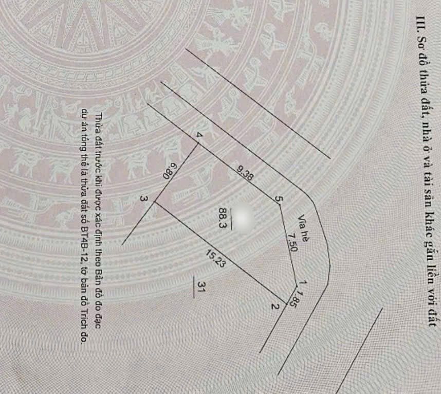 Bán Đất 83.6m² thổ cư - mặt phố kinh doanh - khu văn phòng đông đúc - Phường Phúc Lợi Hà Nội