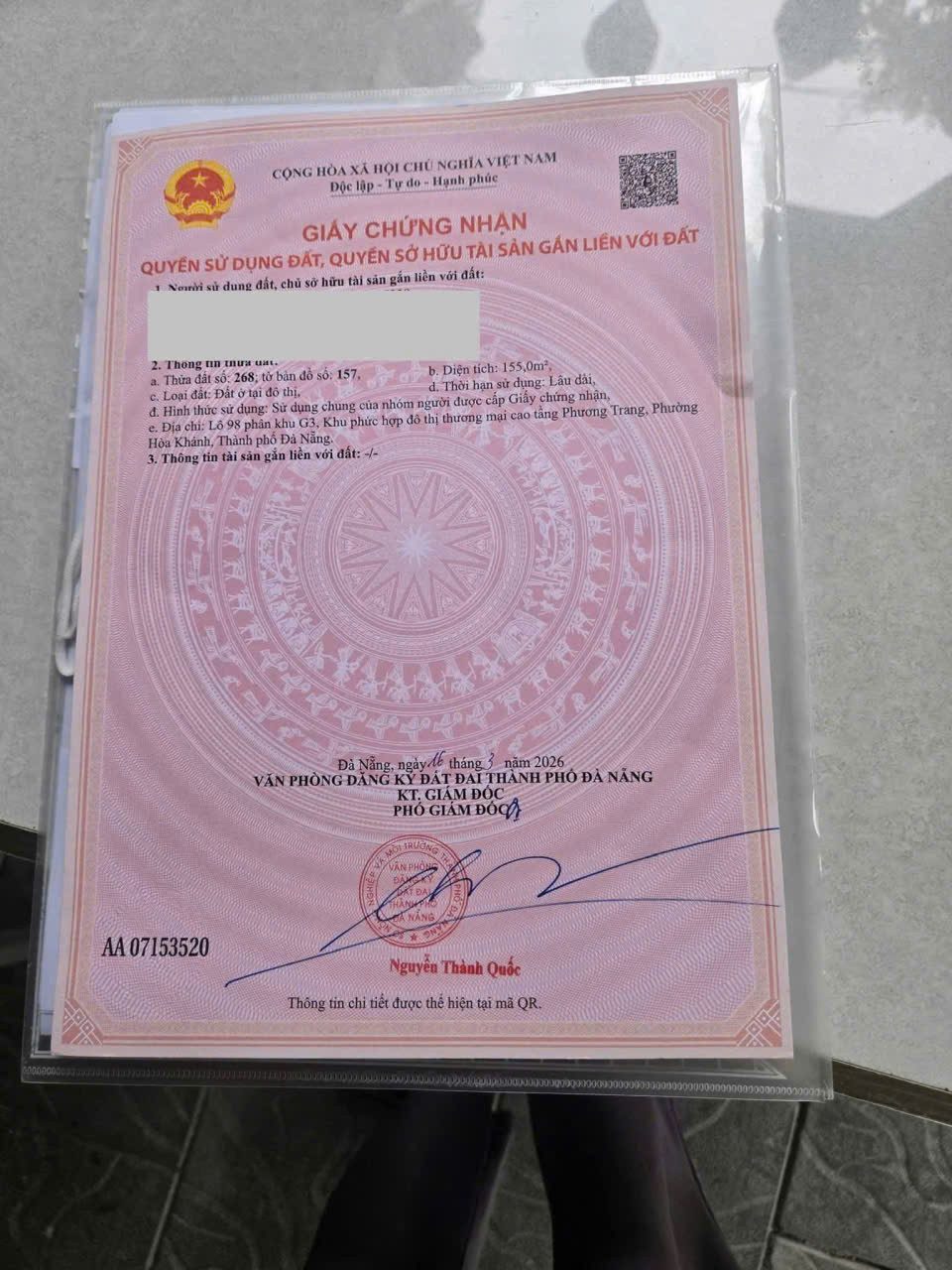 Bán lô góc 2MT Phùng Hưng Hòa Minh 📌📌📌LÀM VIỆC TRỰC TIẾP GIÁ TỐT !!!