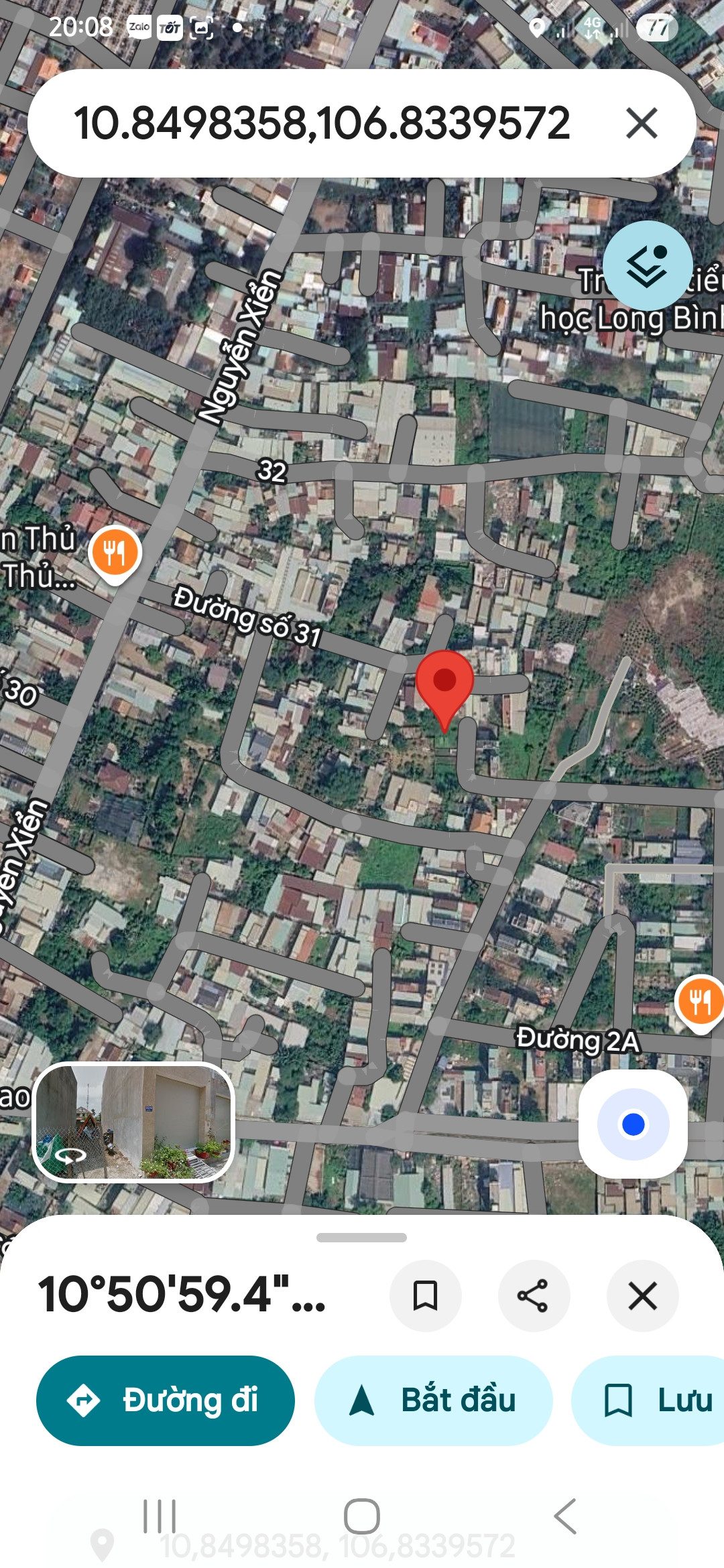 Bán đất đẹp kdc .gần đường Phước Thiện. Đường nhựa rộng 10m