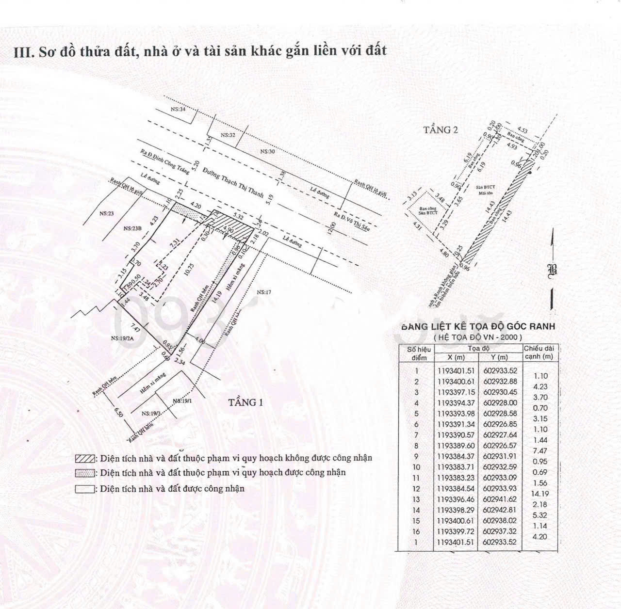 Bán nhà Mặt tiền Thạch Thị Thanh, Phường Tân Định, Quận 1 – Giá 64 tỷ