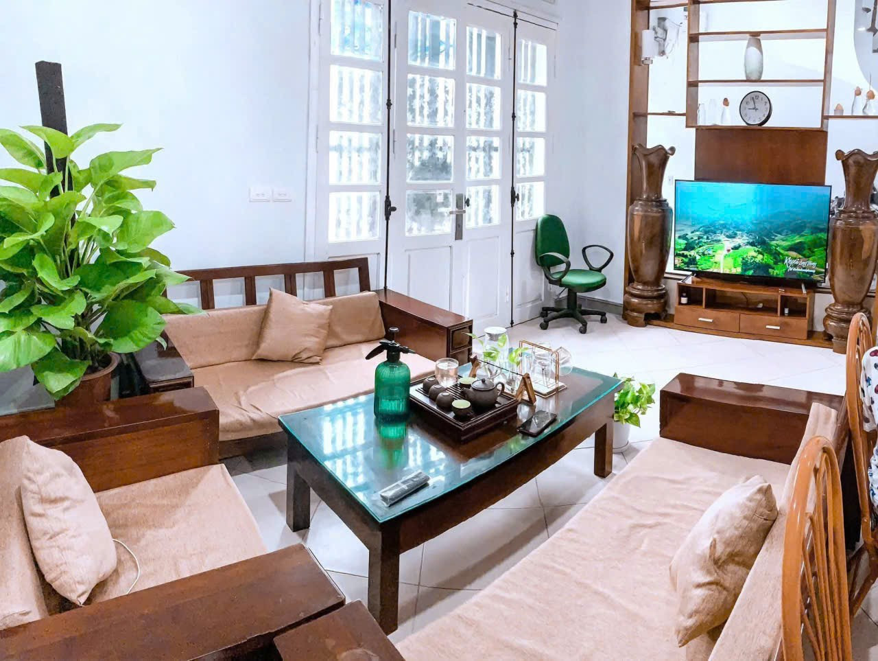 Cho thuê nhà ngõ 53 Quang Tiến, Tây Mỗ quận Từ Liêm 50M*4T NHÀ ĐẸP giá 12 triệu