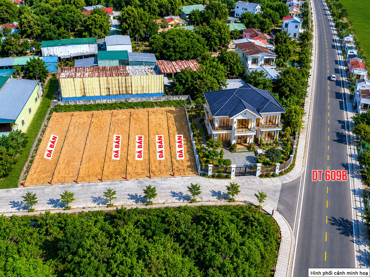 Bán Đất 110m² thổ cư 60m² giá 910 triệu tại Đường Quang Trung (Đt 609B) Xã Đại Hiệp Huyện Đại Lộc Quảng Nam