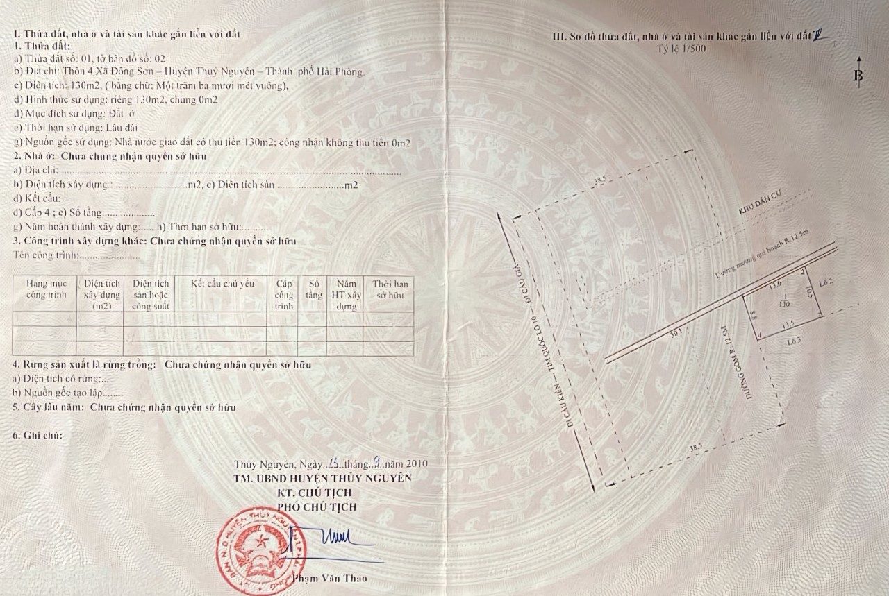 06.2026.siêu phẩm lô góc 2 mặt đường, mặt quốc lộ 10, xã Đông Sơn, 130m2 giá chỉ 3,6x tỷ. liên hệ 0362558882