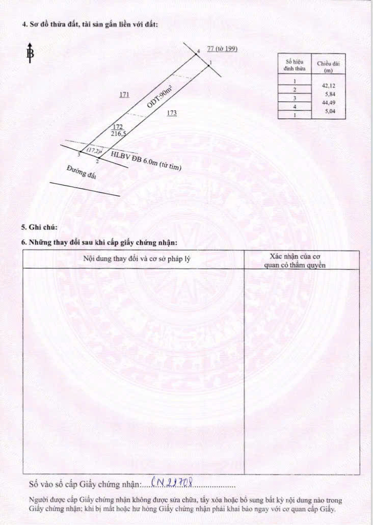 KẸT TIỀN BÁN GẤP LÔ ĐẤT GẦN KCN, CHỢ , TRƯỜNG HỌC