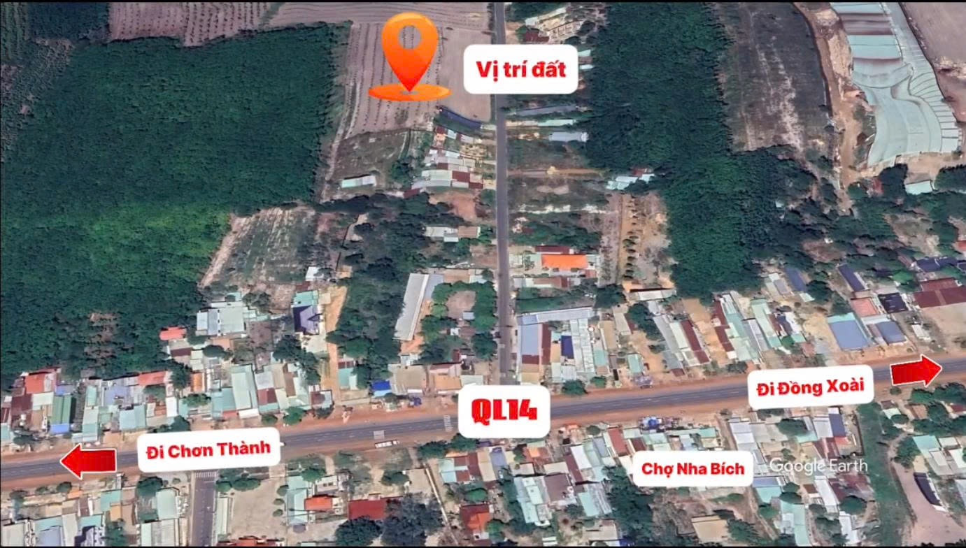 BÁN GẤP ĐẤT THỔ CƯ  CHÍNH CHỦ GIÁ RẺ NGAY CHỢ NHA BÍCH - CÒN 4 LÔ DUY NHẤT - CHỈ 300 TRIỆU