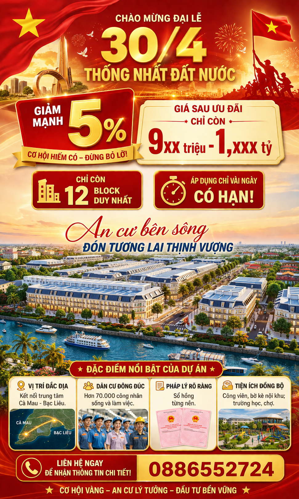 🇻🇳30/4 Giảm mạnh hơn 5%