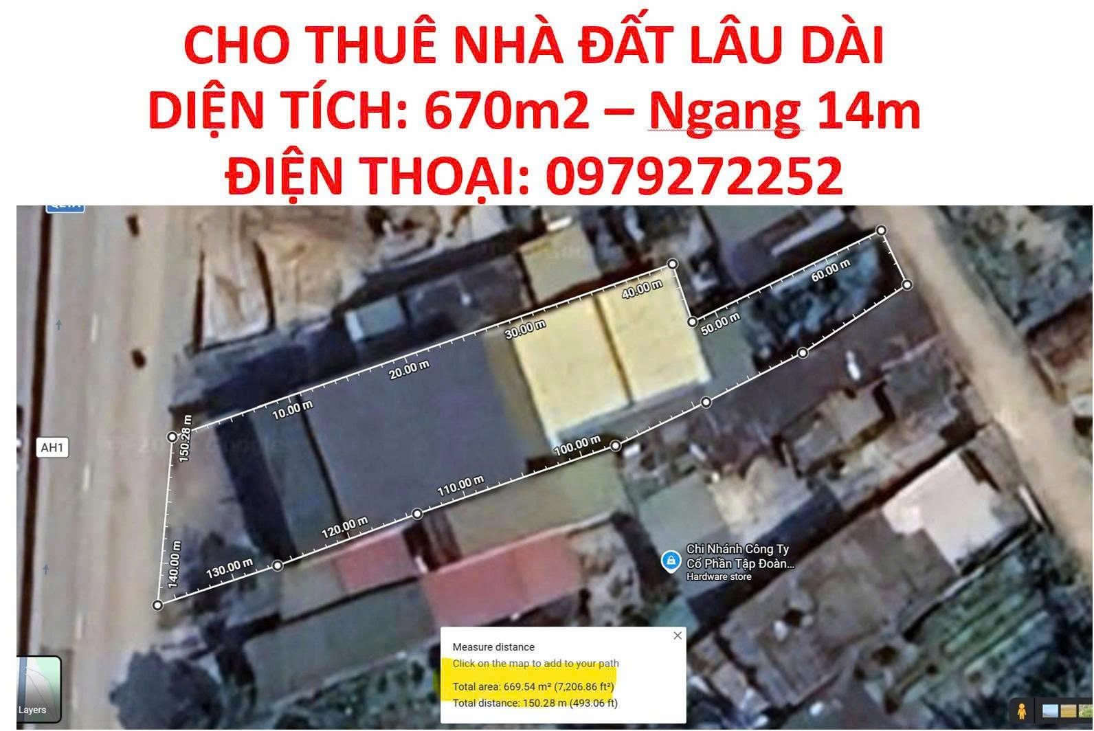 Cho thuê nhà & đất lâu dài