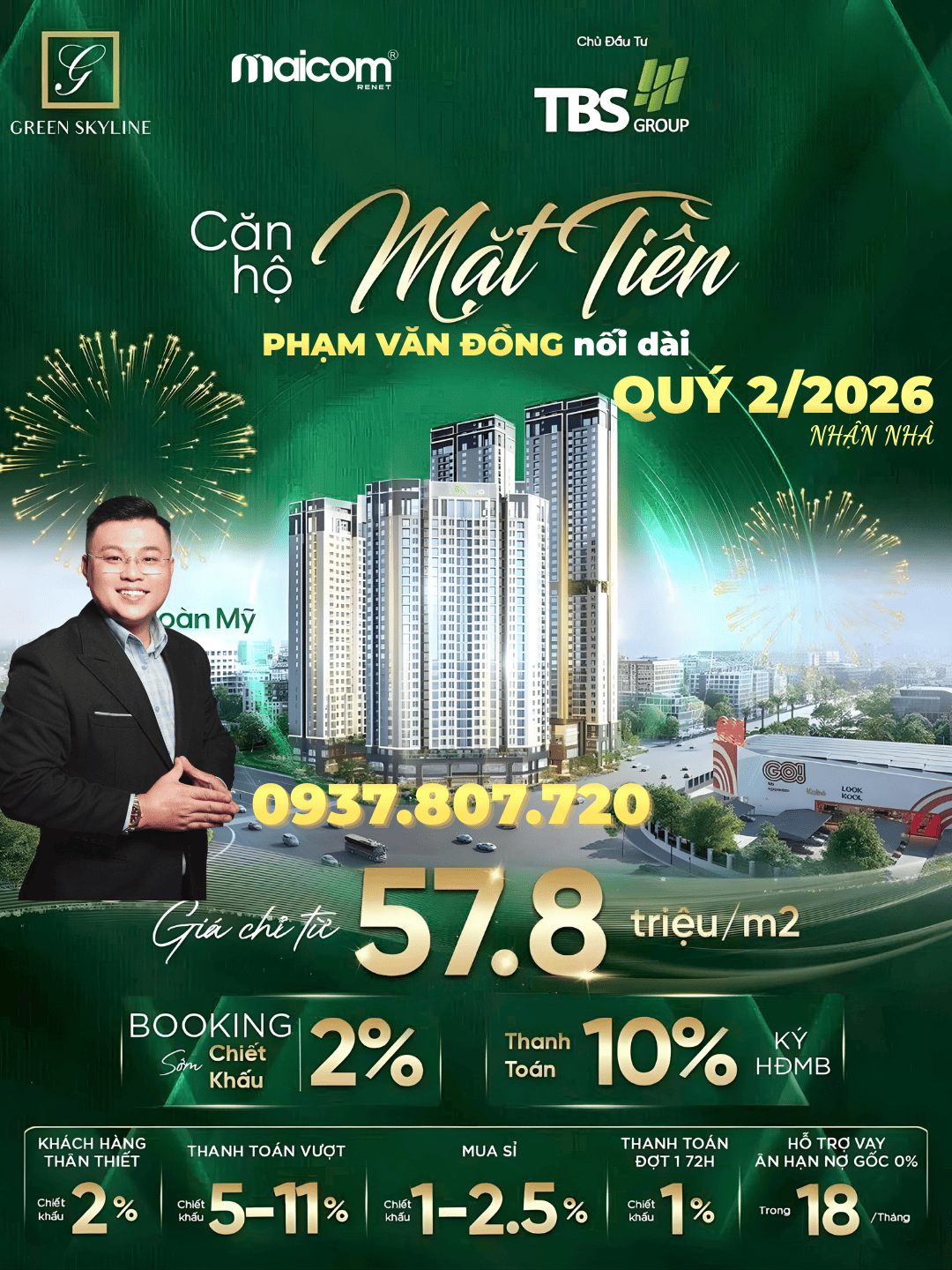 CĂN HỘ TRUNG TÂM TP. HỒ CHÍ MINH, QUÝ 2/2026 NHẬN NHÀ Ở NGAY - CHỈ VỚI 400 TRIỆU LÀ ĐÃ SỠ HỮU NGAY CĂN HỘ 2PN