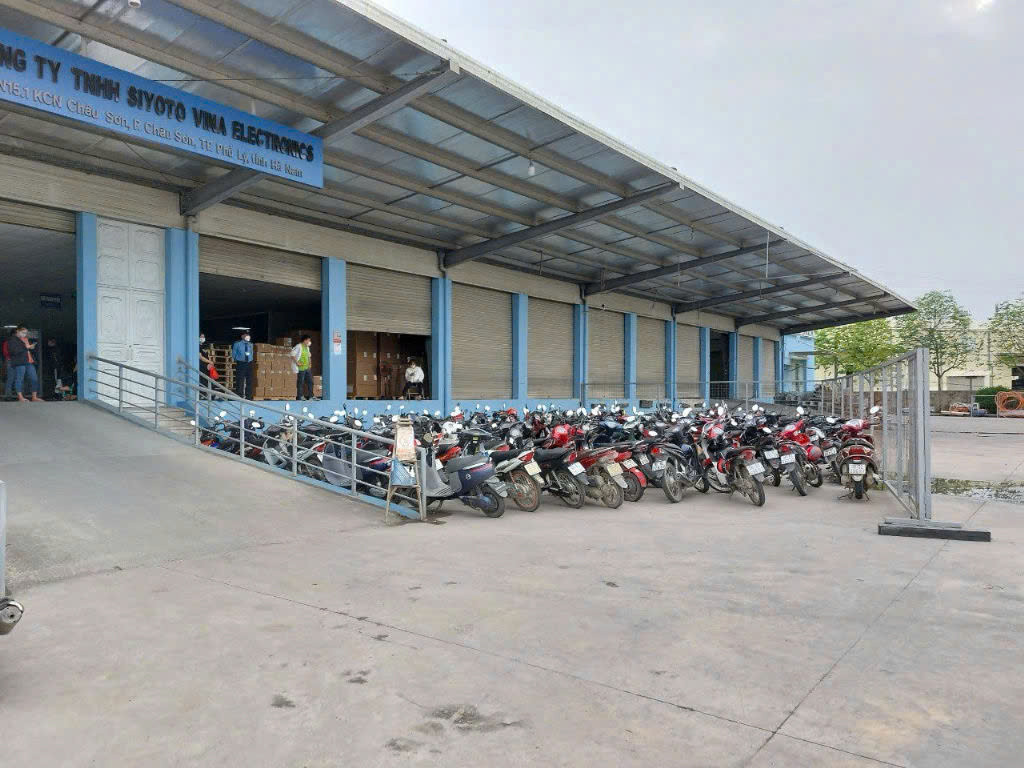Cho thuê 8.400m2  Kho, Xưởng tại khu Công nghiệp Châu Sơn, Phủ Lý, tỉnh Hà Nam
