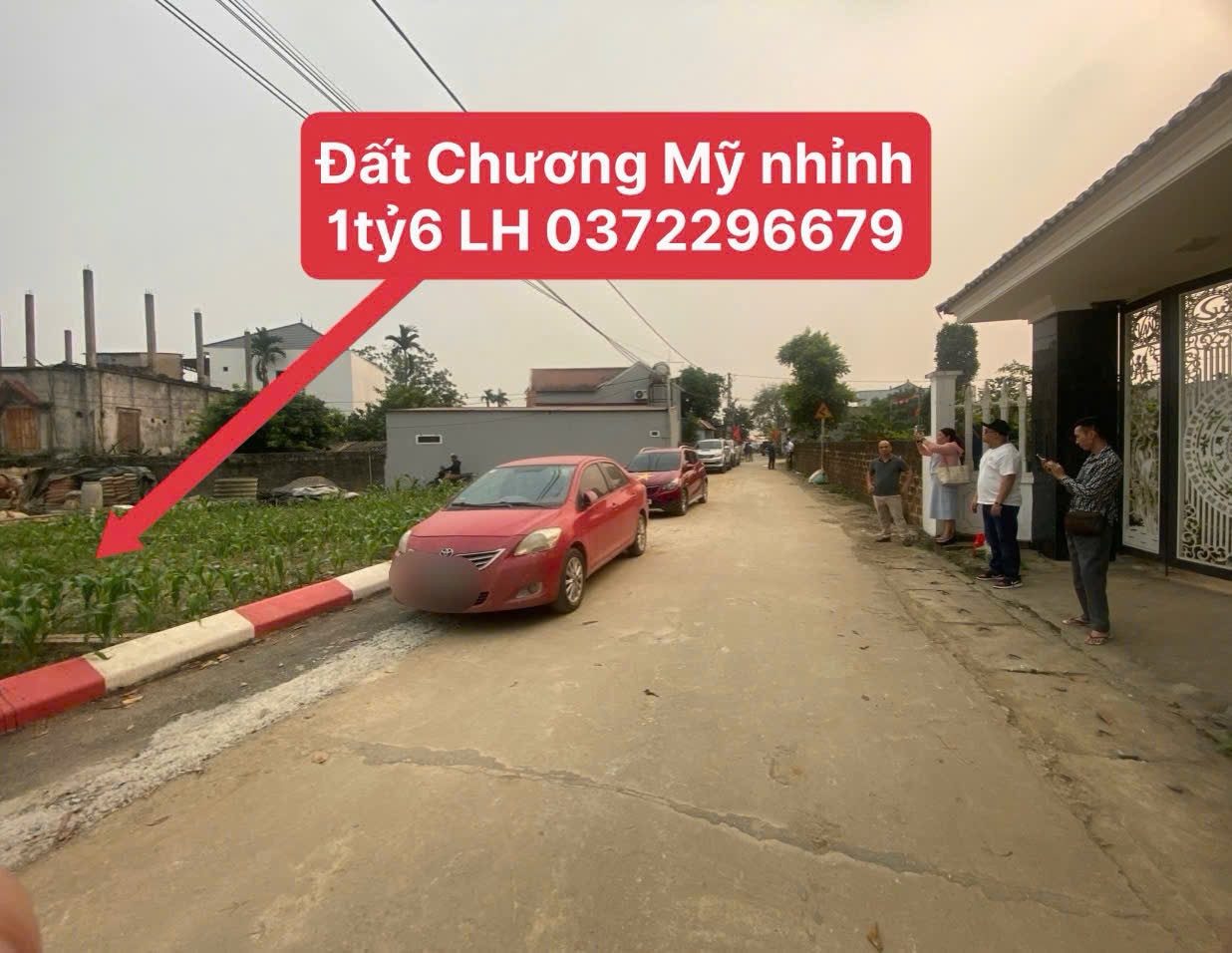 Đất Chương Mỹ 80m2 giá nhỉnh 1,6tỷ