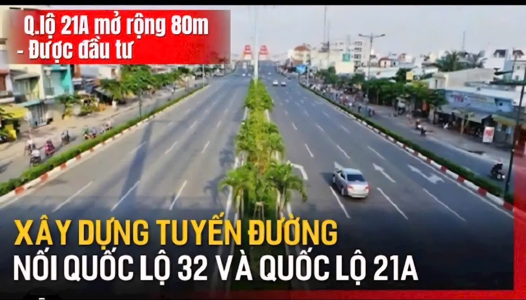 BÁN ĐẤT HOÀ LẠC 100m2 SÁT QUỐC LỘ 21A, GẦN ĐHQG, GẦN METRO 05. GIÁ NHỈNH 2 TỶ