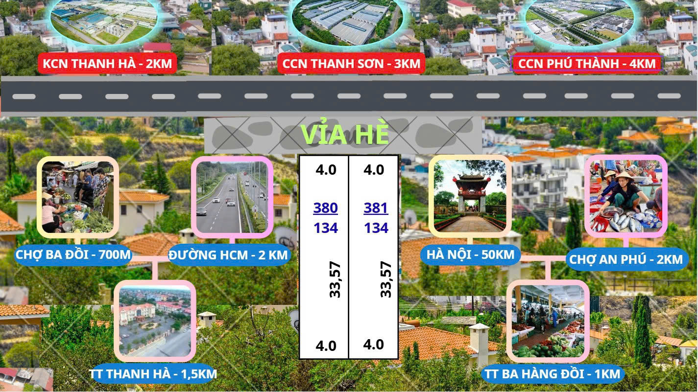 🔥 SIÊU PHẨM 134m² MẶT QUỐC LỘ 21 – TRUNG TÂM BA HÀNG ĐỒI – GIÁ F0 CHỈ 1 TỶ 5! 🔥