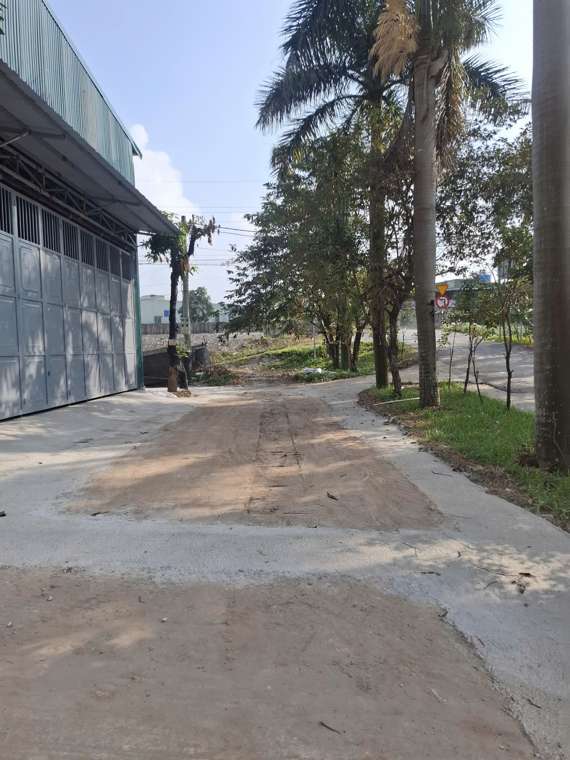 Nhà xưởng tôn mát cao 8m, lô góc 3 thoáng đường Công-ten-nơ sẵn sàng cho thuê