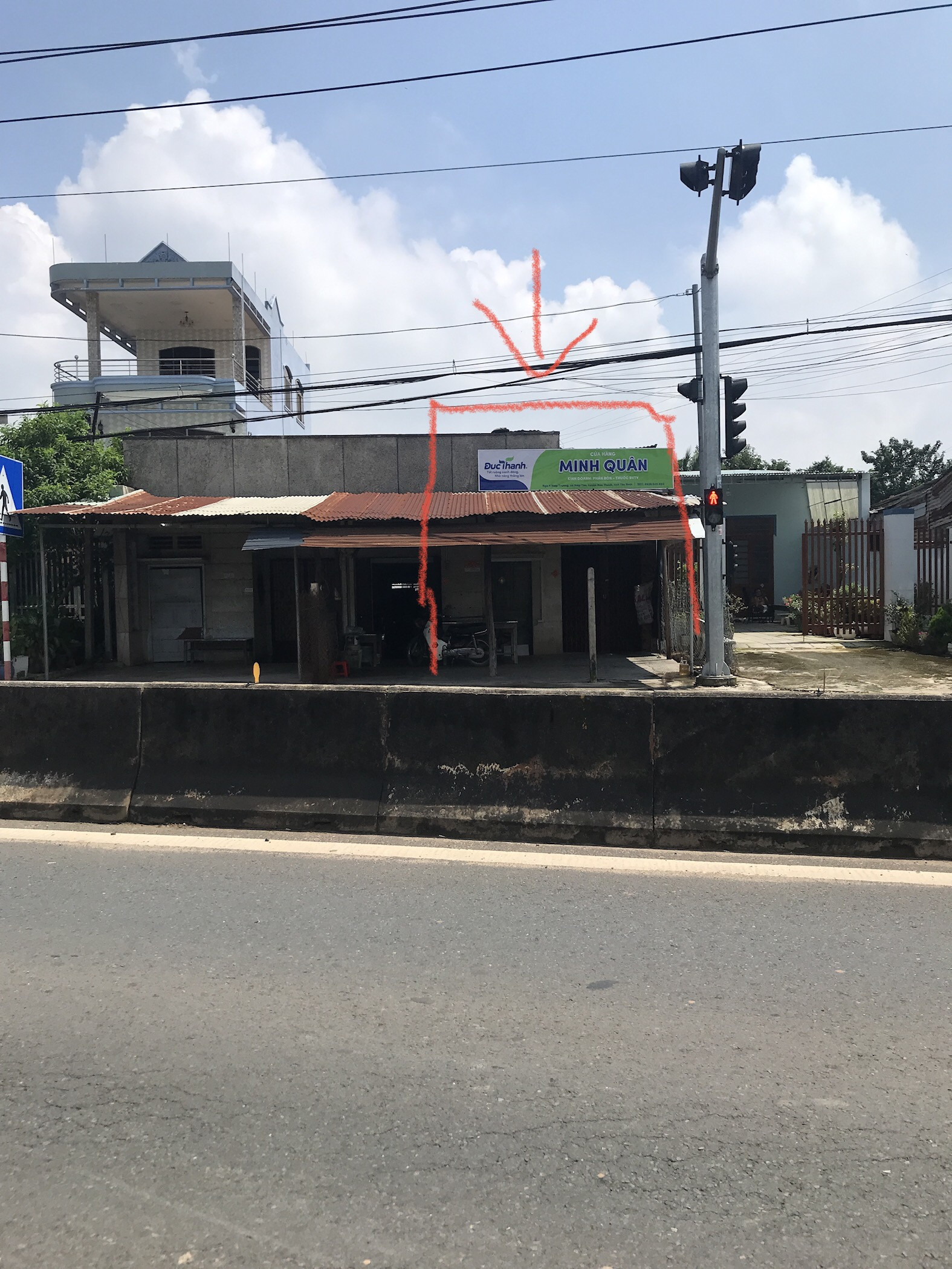 Bán đất 132m² có sẵn 128m² thổ cư ngang 5m giá 1.5 tỷ tại Đường Quốc lộ 22B Phường Thanh Điền