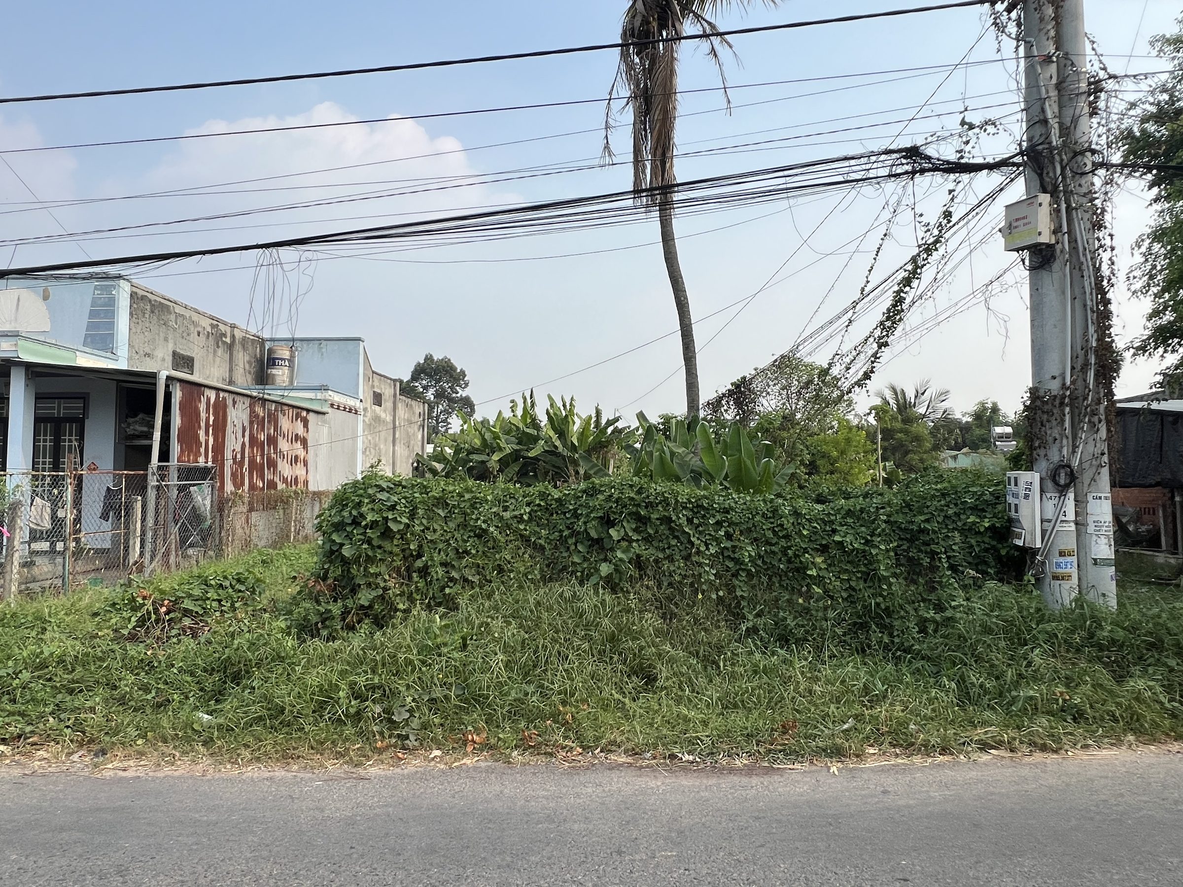 Đất nền Thanh Điền 209m2, full thổ cư. Mặt tiền 12m lộ nhựa