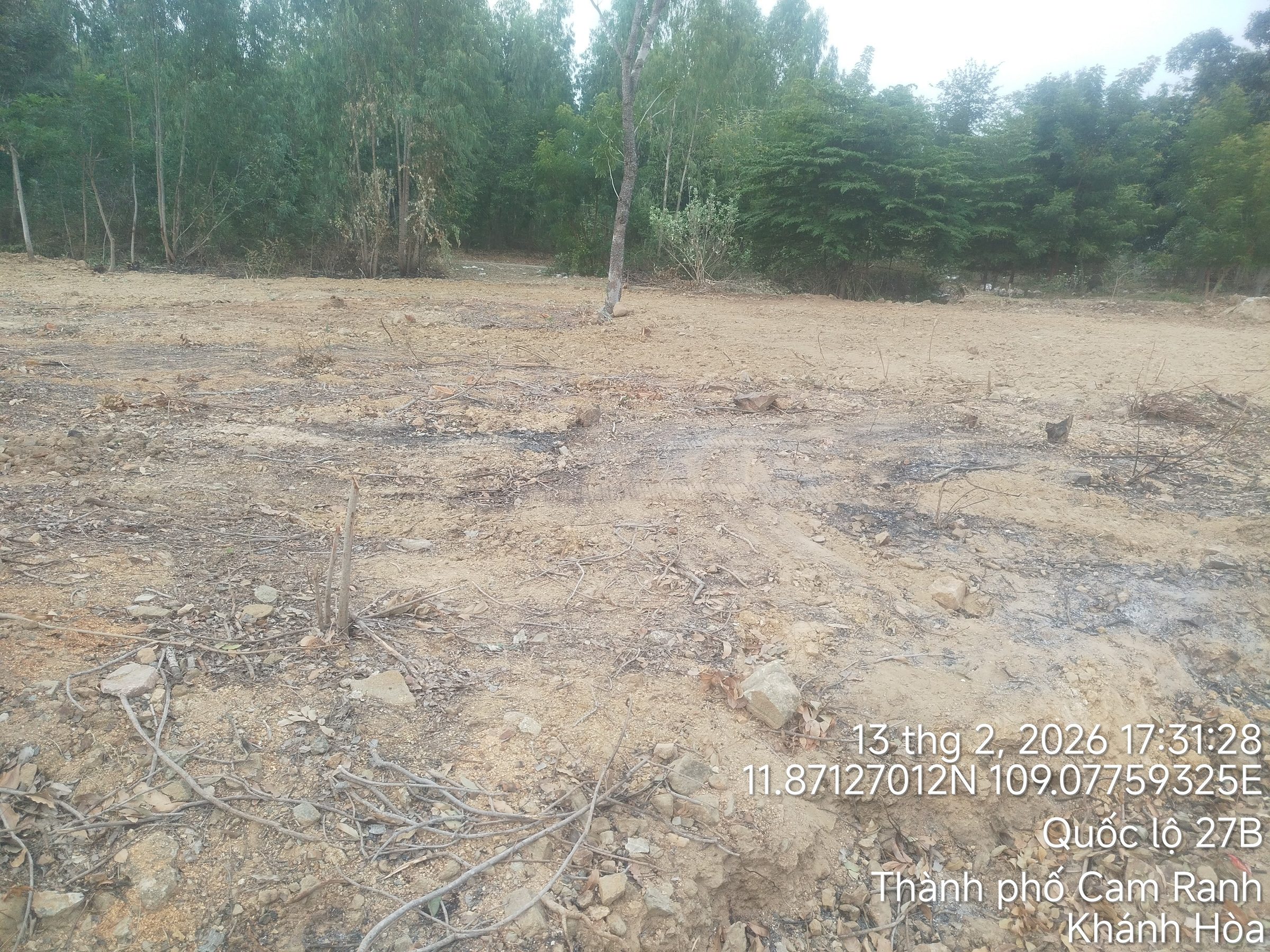 Bán đất 12400m² ngang 76m giá 5 tỷ tại Đường Quốc Lộ 27B Xã Nam Cam Ranh