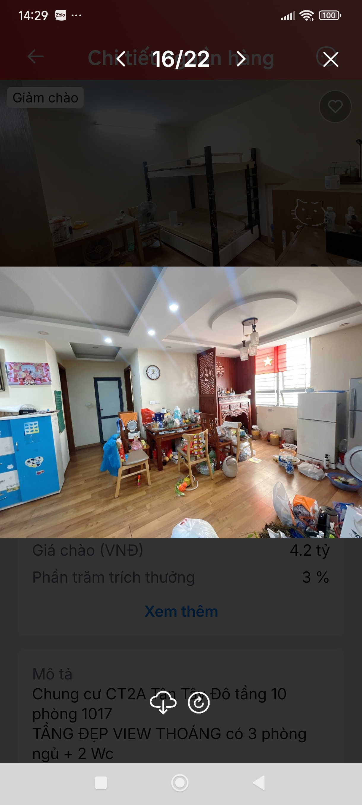 Bán Căn hộ chung cư 83m² giá 4.1 tỷ tại Đường Quốc lộ 32 Xã Đan Phượng Hà Nội