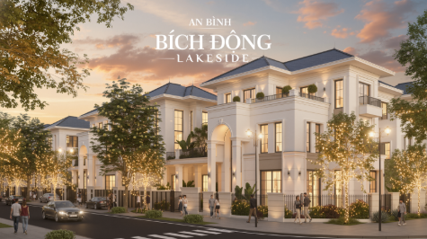 Bán lô góc Bích Động Lakeside – 97m² – mặt tiền 6m – giá từ 70 triệu/m²