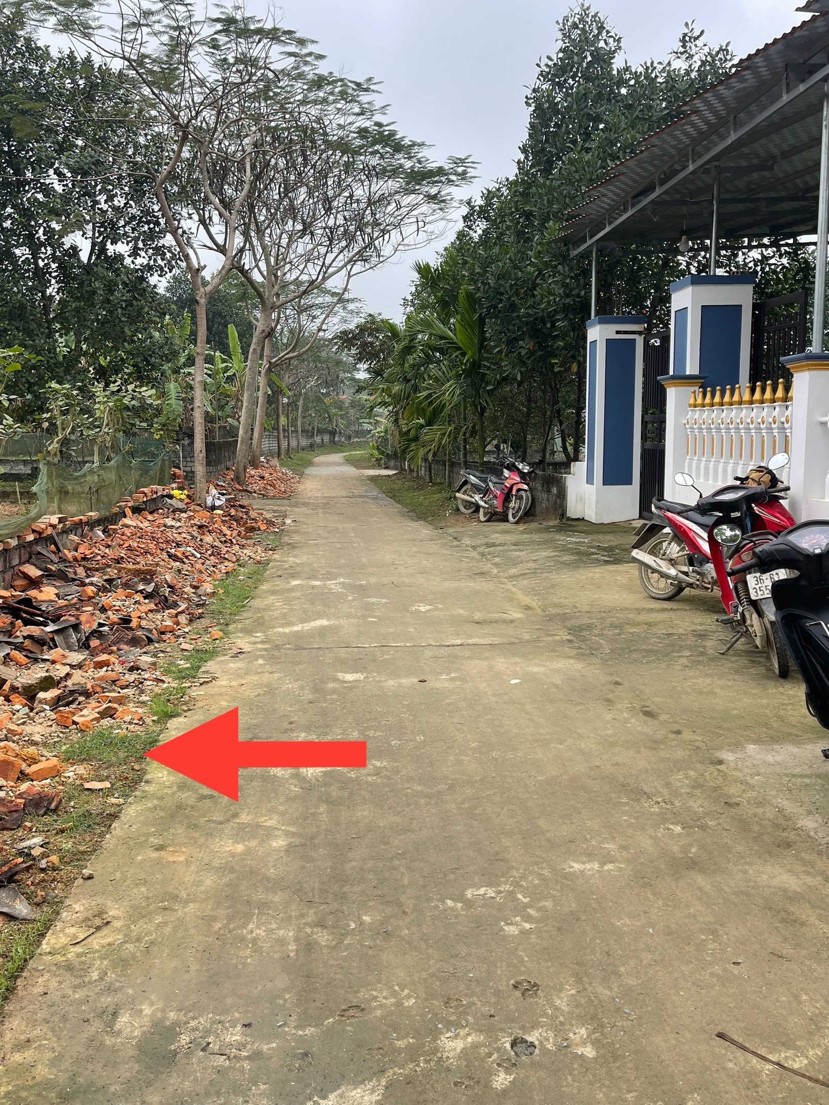 Duy nhất một lô đất 5x29 full thổ tại Thọ Cường Triệu Sơn