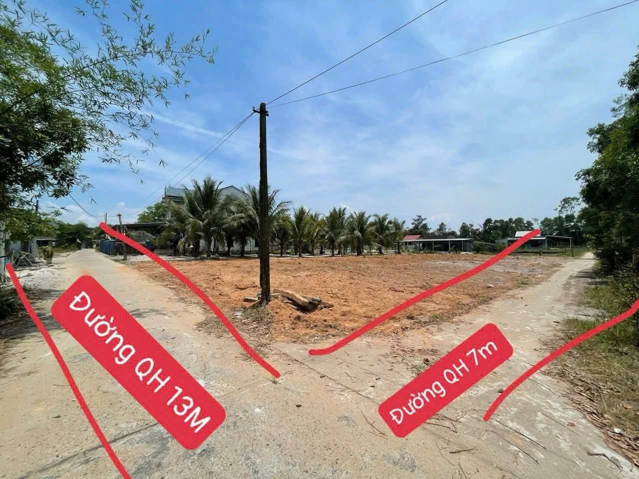 Bán hơn 200m đất hai mặt tiền xã vjnh an, phú vang, Huế giá 5xx triệu.