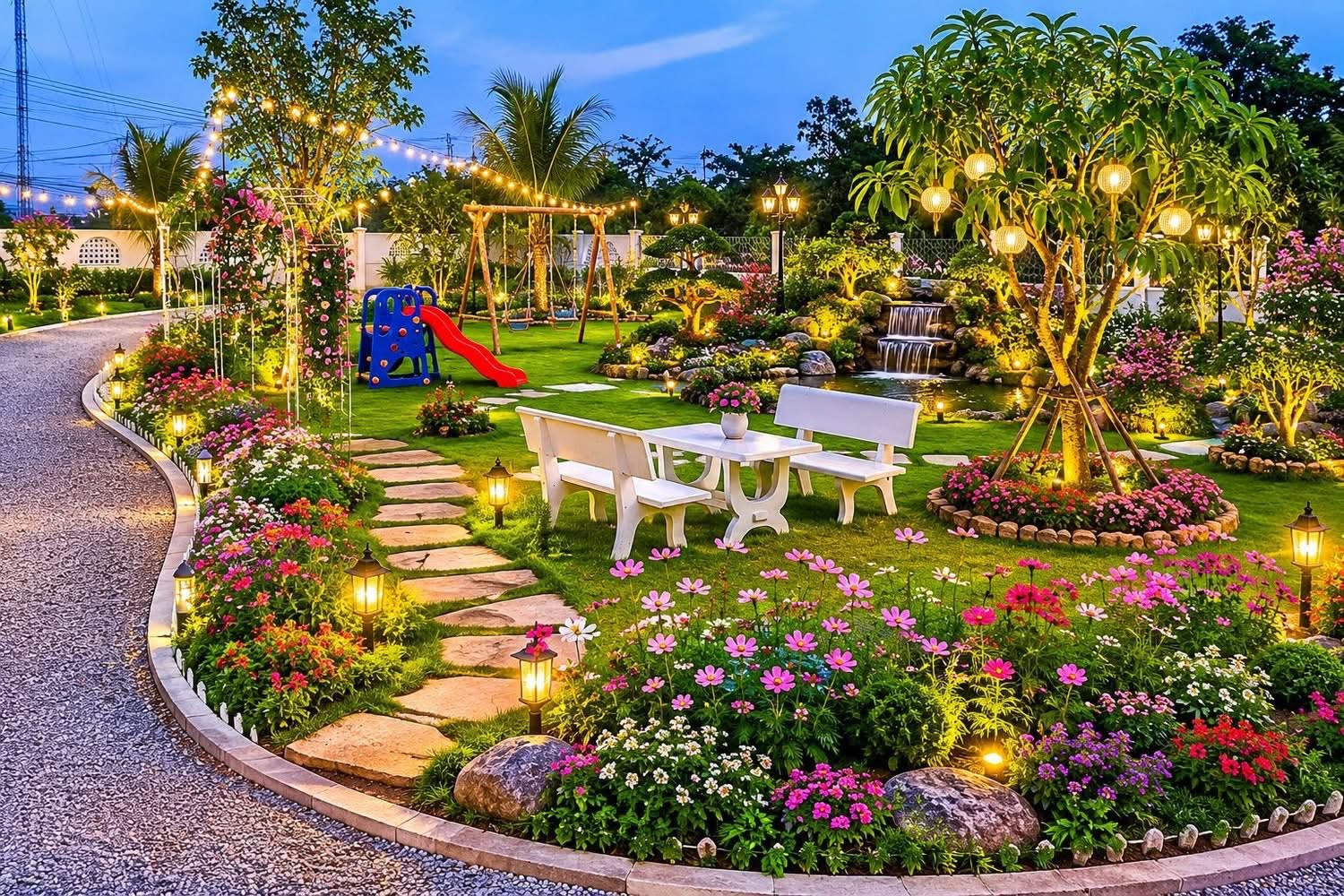Chỉ Có 1 Căn Nhà Vườn Cực Đẹp Giáp Bình Chánh - Hồ Chí Minh - 1000m2 - có thổ cư - 950 Triệu