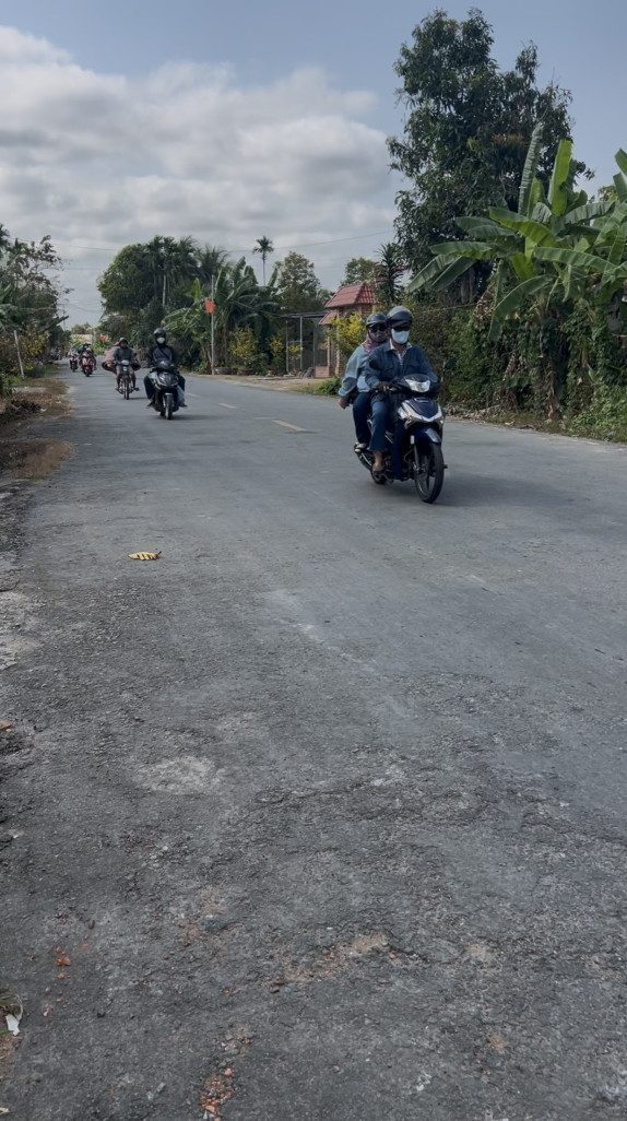 Đất 540m Có thổ cư(15*36).Mặt tiền QL57B xã Tân Phú-Châu Thành-Btre