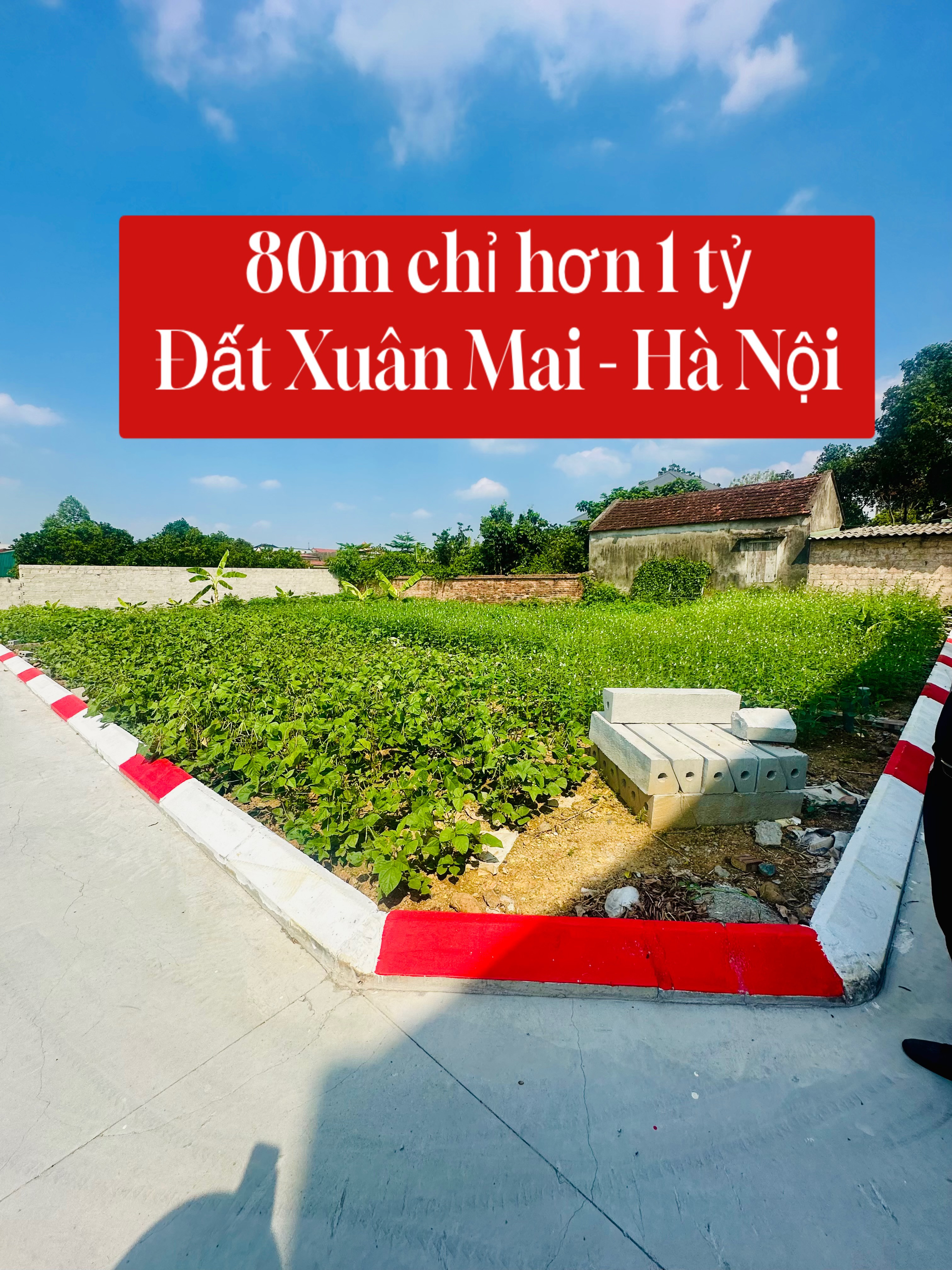 Bán Đất 80m² thổ cư 80m² giá 1.5 tỷ tại Đường Quốc lộ 6 Phường Chương Mỹ Hà Nội