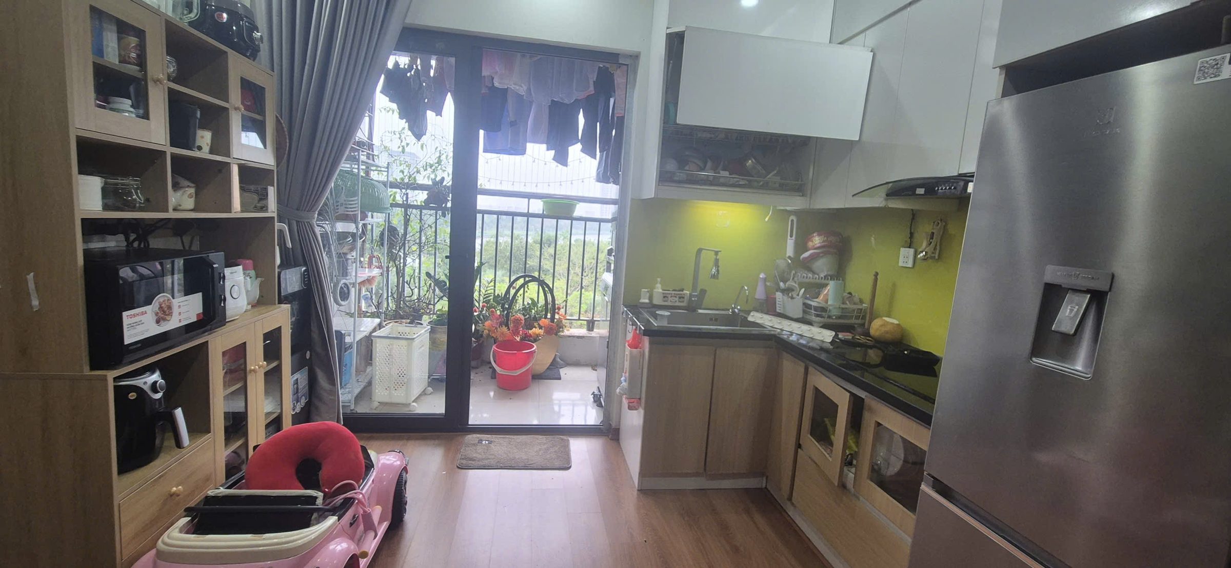 Em cần bán gấp căn 65m2 full đồ, ban công view hồ chung cư Thanh Hà