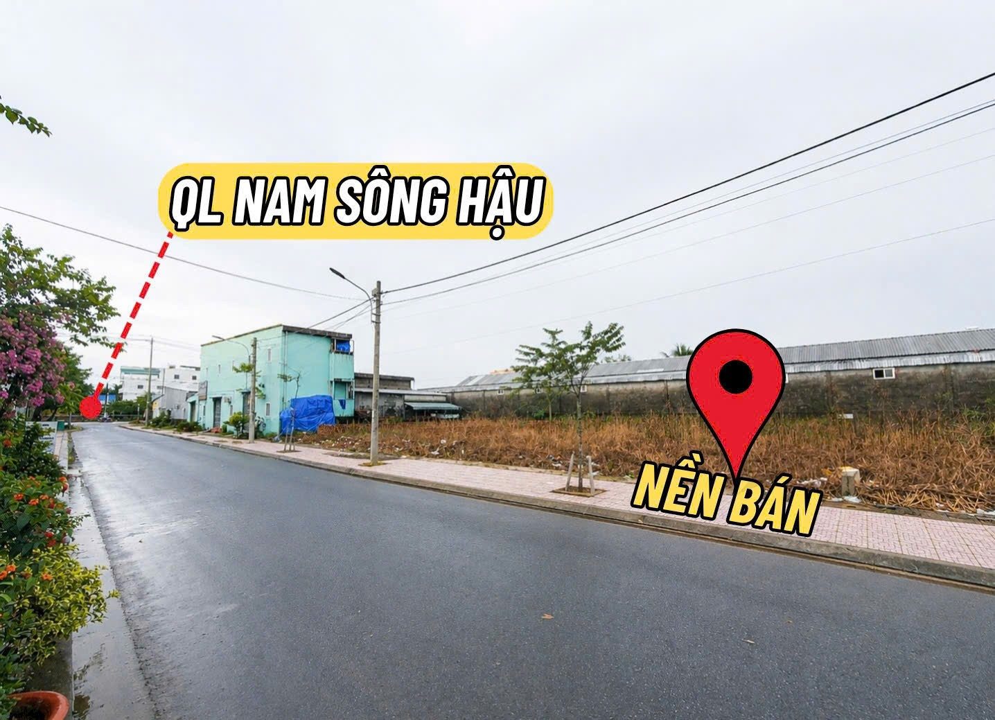 ❌️NỀN TRỤC CHÍNH KDC CHỢ MÁI DẦM - THUẬN TIỆN KINH DOANH MUA BÁN
