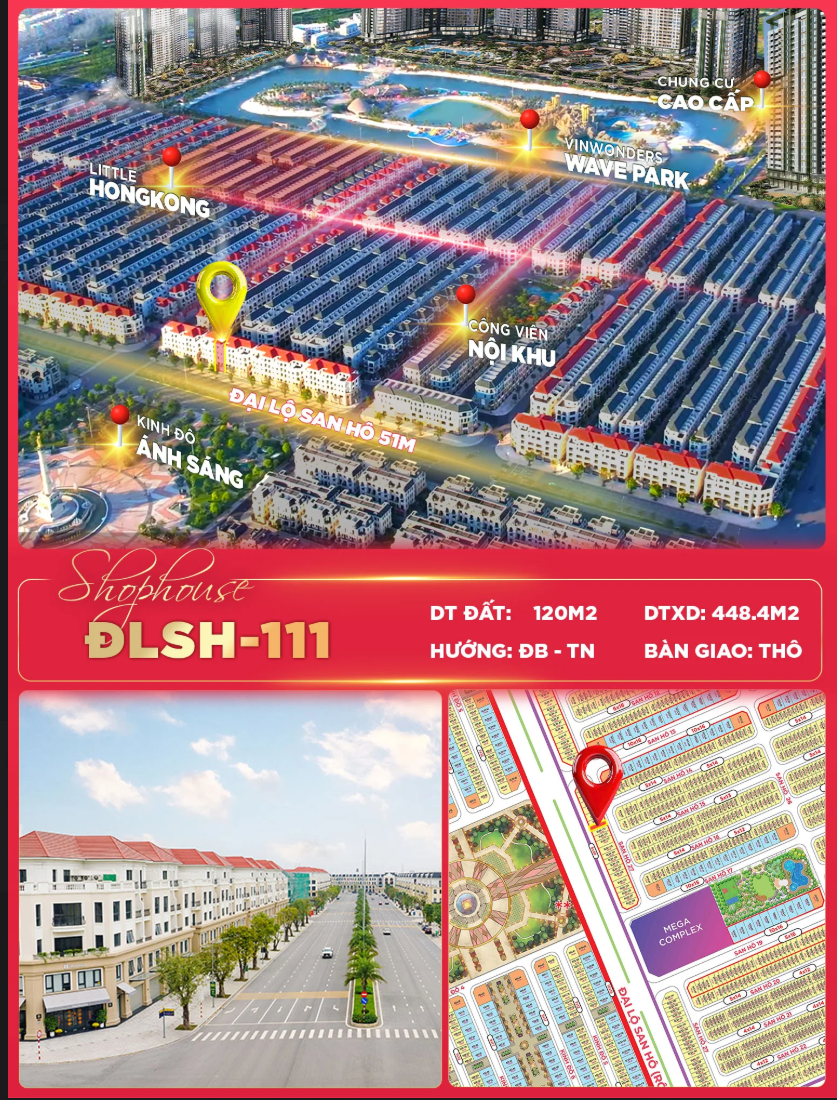🔥 SHOPHOUSE ĐẠI LỘ SAN HÔ – SIÊU PHẨM 448M² KHAI THÁC DÒNG TIỀN CỰC ĐỈNH
