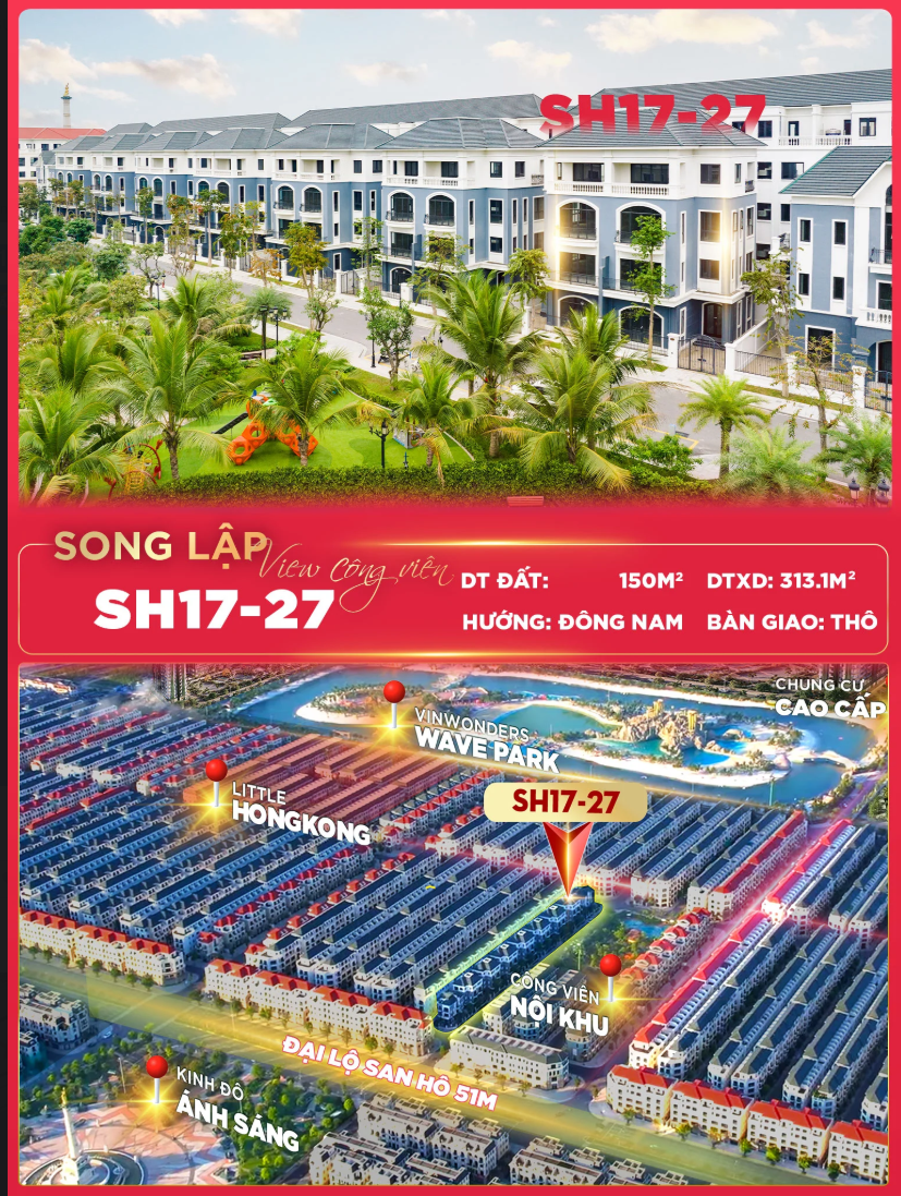 💎 SONG LẬP ĐÔNG NAM GIÁ SIÊU HẤP DẪN – CƠ HỘI ĐẦU TƯ KHÔNG THỂ BỎ LỠ
