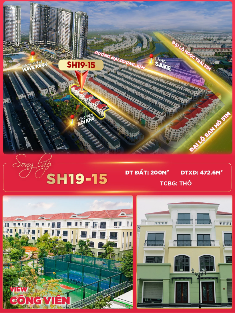 👑 SIÊU PHẨM SONG LẬP 200M² – KHÔNG GIAN SỐNG ĐẲNG CẤP GIỚI TINH HOA