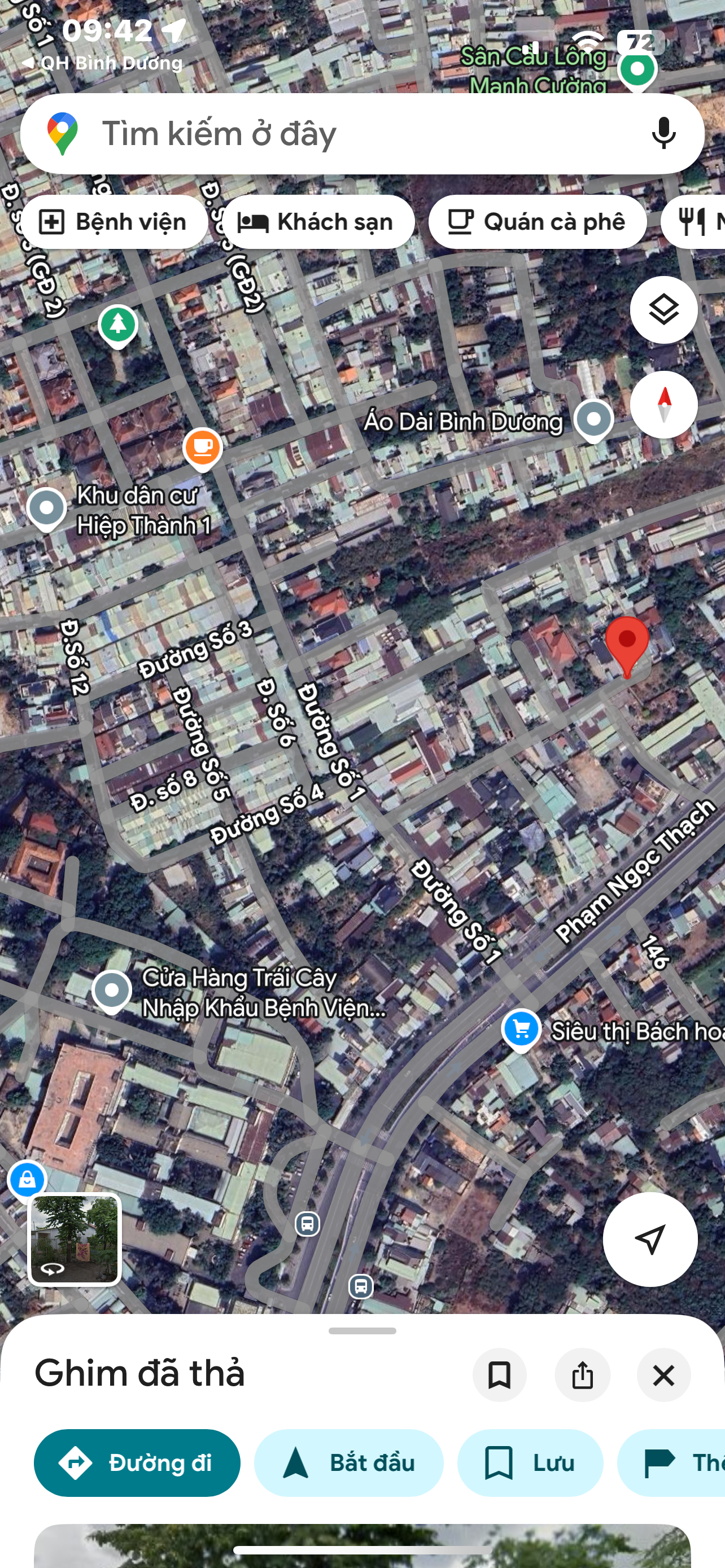 Duy nhất 1 nền đất sát bên KDC Hiệp Thành 1-Hiệp Thành cũ (phường Phú Lợi-TP.HCM) đường oto gần chợ tự phát,1/Đường số 1 giá êm