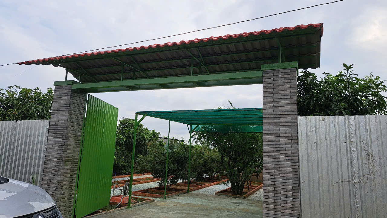 Bán nhà vườn xã Bình Mỹ Củ Chi, đường ôtô, 523m2, 15x35m, sẵn nhà vườn trồng nhiều loại cây ăn trái