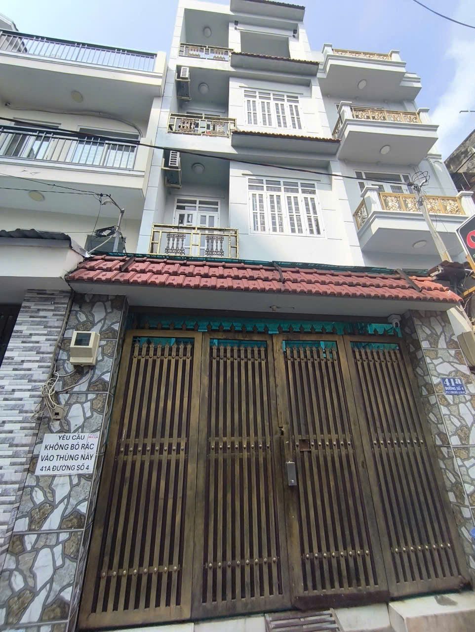 NHÀ Ở 4 TẦNG - ĐƯỜNG 8M - LÊ THỊ HOA (KHIẾT TÂM) - CÁCH ĐẠI LỘ ĐỘC LẬP 50M