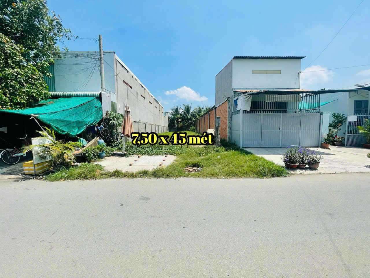 Đất Mặt Tiền Đường Số 25 Tân Thông Hội Củ Chi, Cách QL22 Chỉ 200m Giá 590Tr