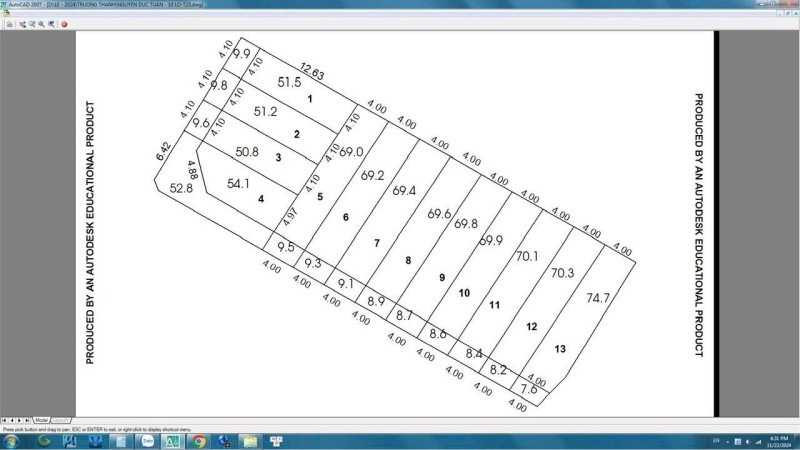 Bán đất 1000m² có sẵn 840m² thổ cư ngang 20m giá 38 tỷ tại đường số 4 Phường Long Phước