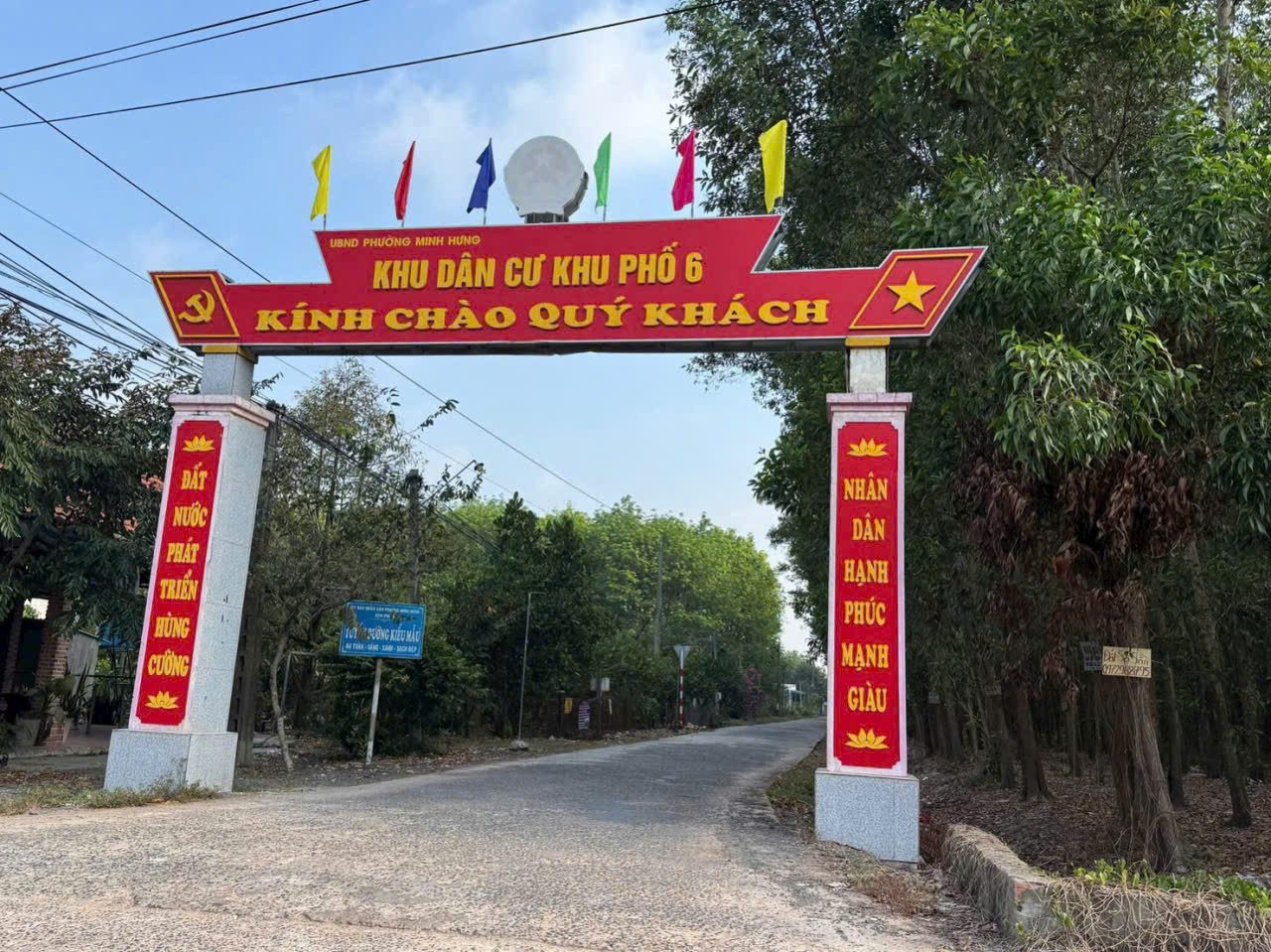 Bán đất 260m² có sẵn 40m² thổ cư ngang 5m giá 360 triệu tại Đường số 4 Phường Minh Hưng
