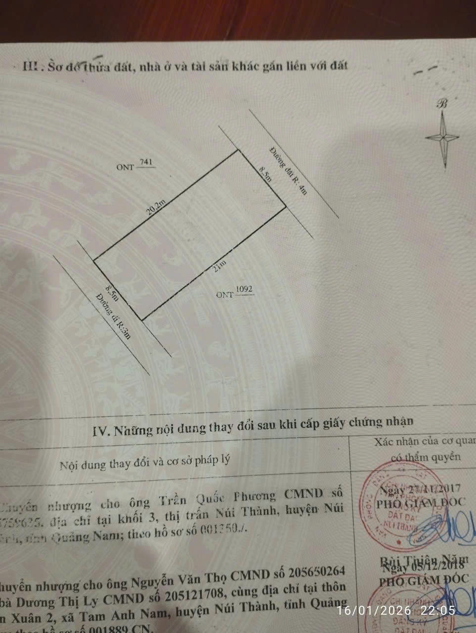 📌📌📌LÀM VIỆC TRỰC TIẾP GIÁ TỐT !!! Bán đất đường số 5, xã Tam Nghĩa, Núi Thành