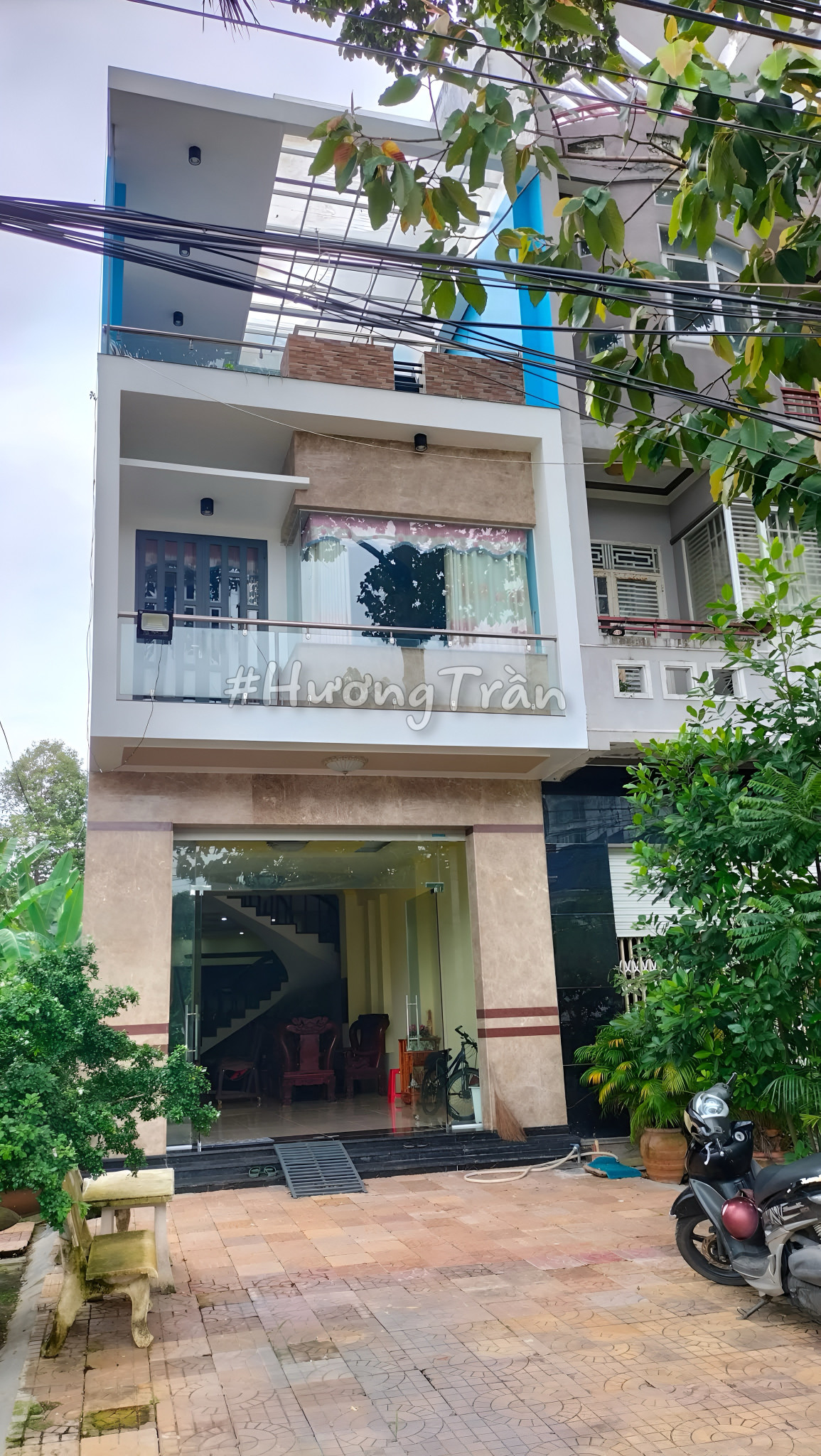 BÁN NHÀ 3 TẦNG MẶT TIỀN ĐƯỜNG SỐ 7, KDC NÔNG THỔ SẢN, gần vòng xoay bệnh viện Hoàn Mỹ cần thơ